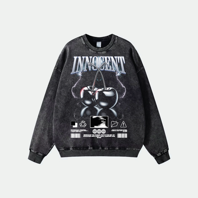 Overzise Sweatshirt Acid Wash (Copy)